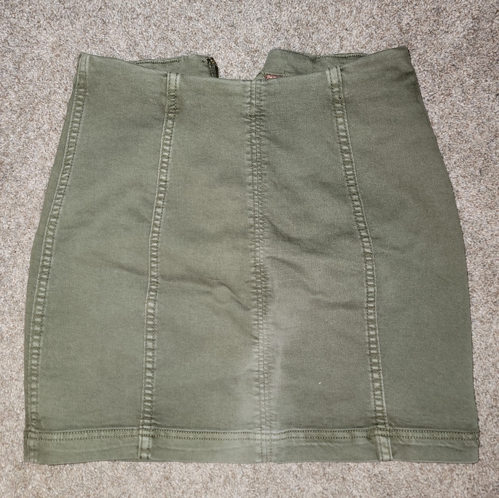 Free People Modern Femme Mini Skirt